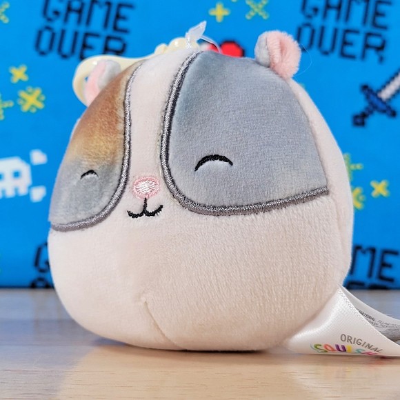 Squishmallow Pax the Hamster 3.5" Clip UltraSoft Stuffed Animal Toy Plush NWT - Picture 6 of 12